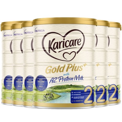 Karicare Gold 可瑞康 金装 婴儿牛奶粉 2段 六桶一箱 包邮 